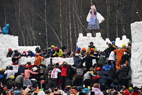 Russia Maslenitsa Celebration