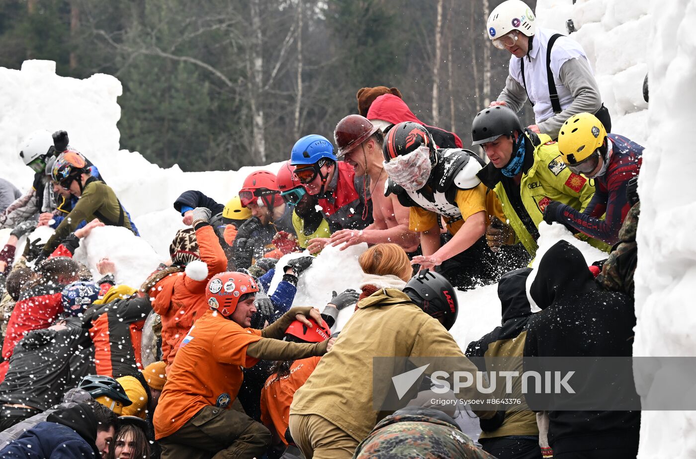 Russia Maslenitsa Celebration