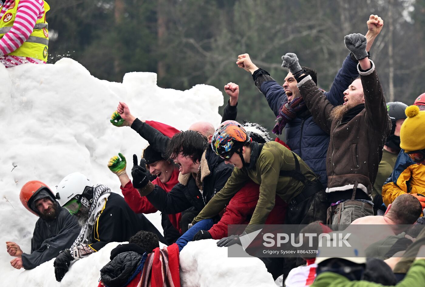 Russia Maslenitsa Celebration