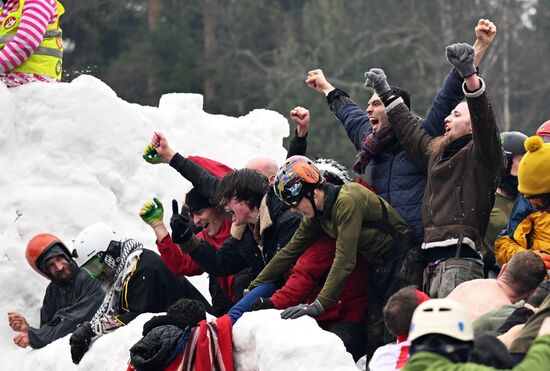 Russia Maslenitsa Celebration