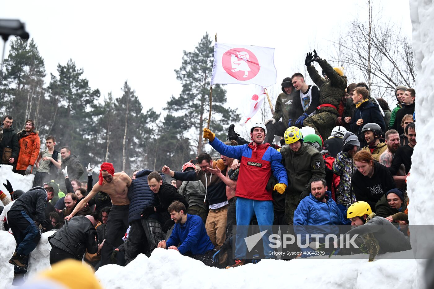 Russia Maslenitsa Celebration