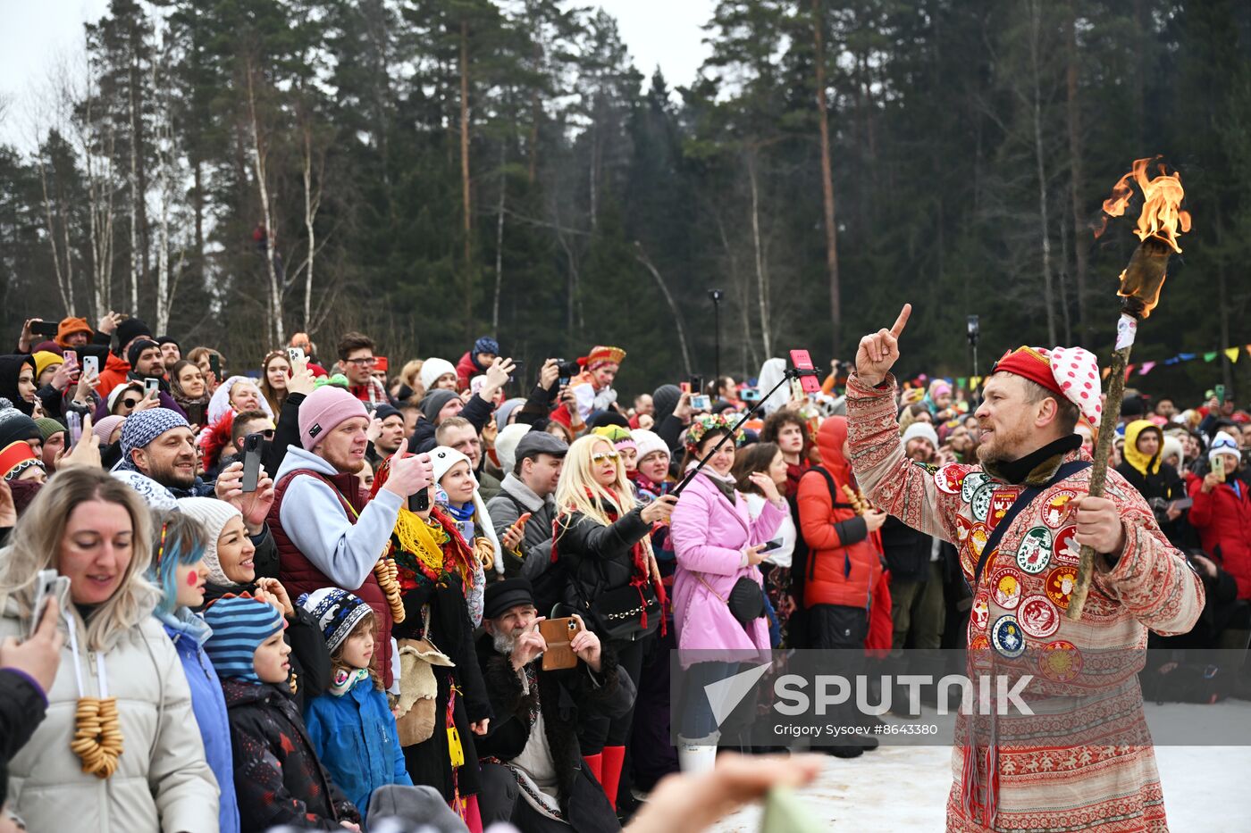 Russia Maslenitsa Celebration