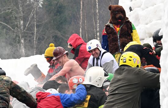 Russia Maslenitsa Celebration