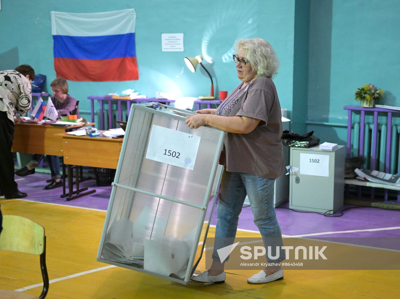 Russia Presidential Election Vote Counting