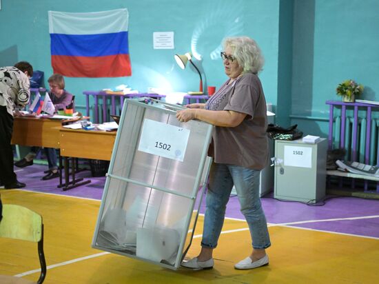 Russia Presidential Election Vote Counting