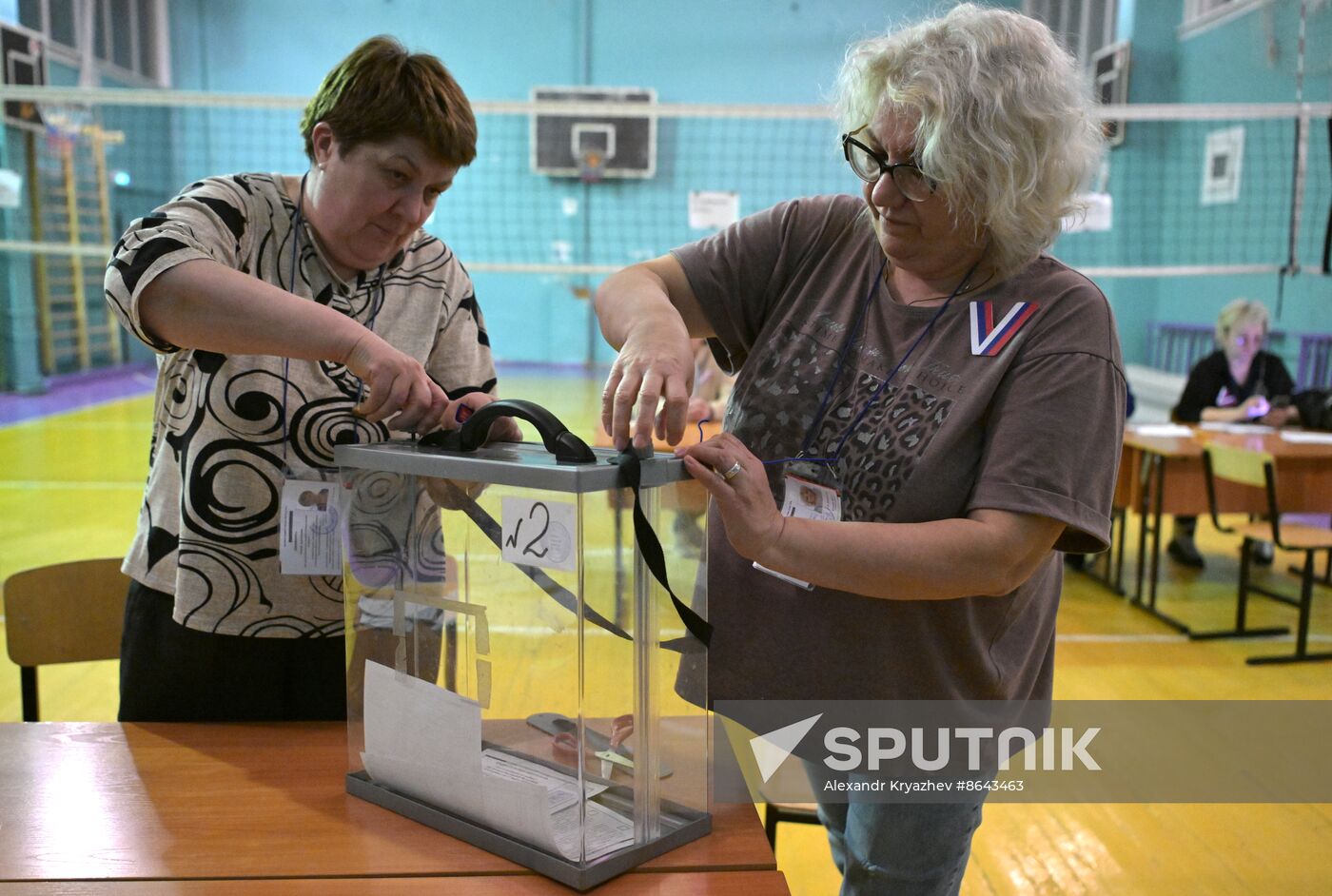 Russia Presidential Election Vote Counting