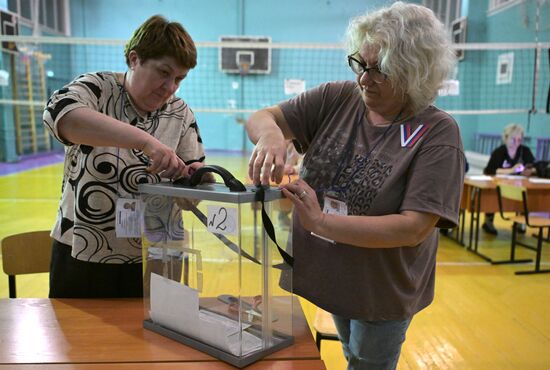 Russia Presidential Election Vote Counting