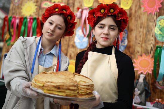 Russia Regions Maslenitsa Celebration