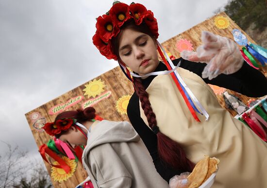 Russia Regions Maslenitsa Celebration