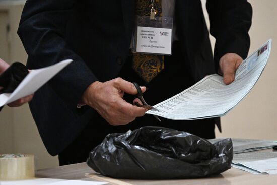 Russia Presidential Election Vote Counting