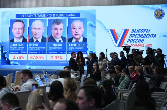 Russia Presidential Election CEC