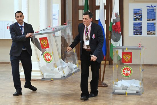 Russia Presidential Election Vote Counting