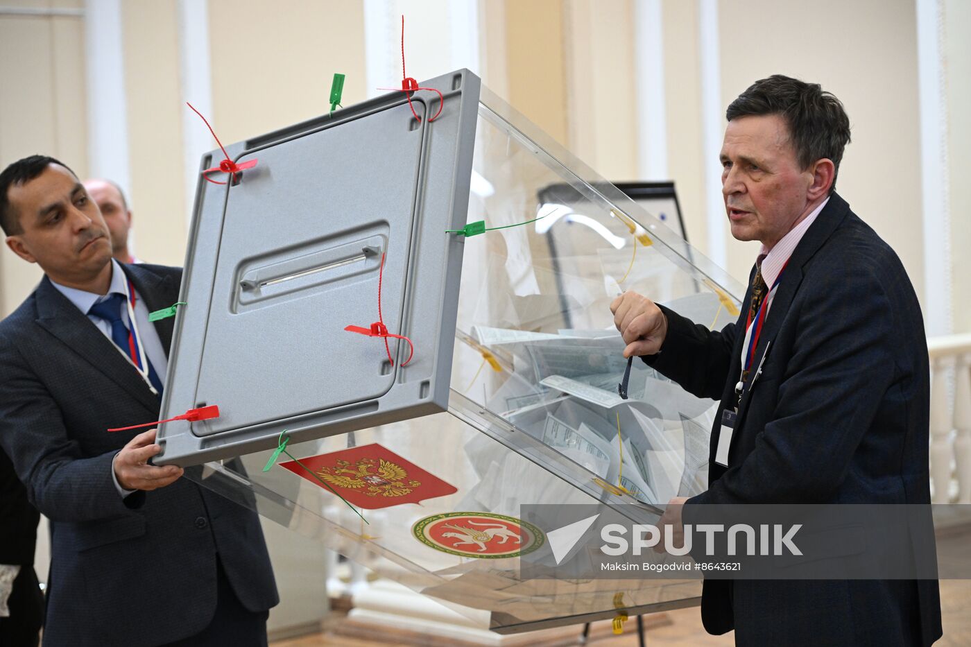 Russia Presidential Election Vote Counting