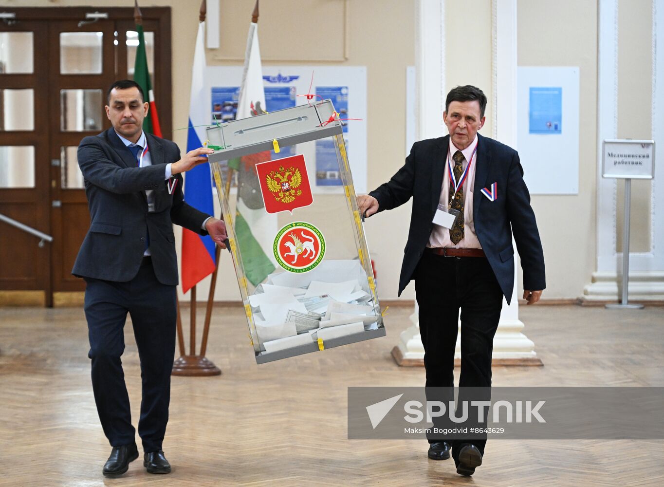 Russia Presidential Election Vote Counting