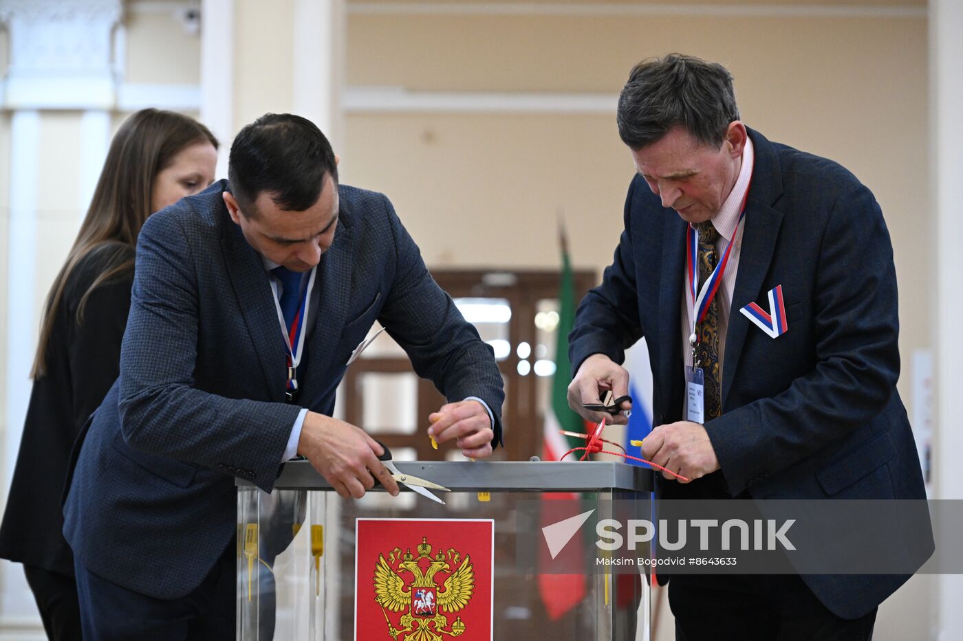 Russia Presidential Election Vote Counting