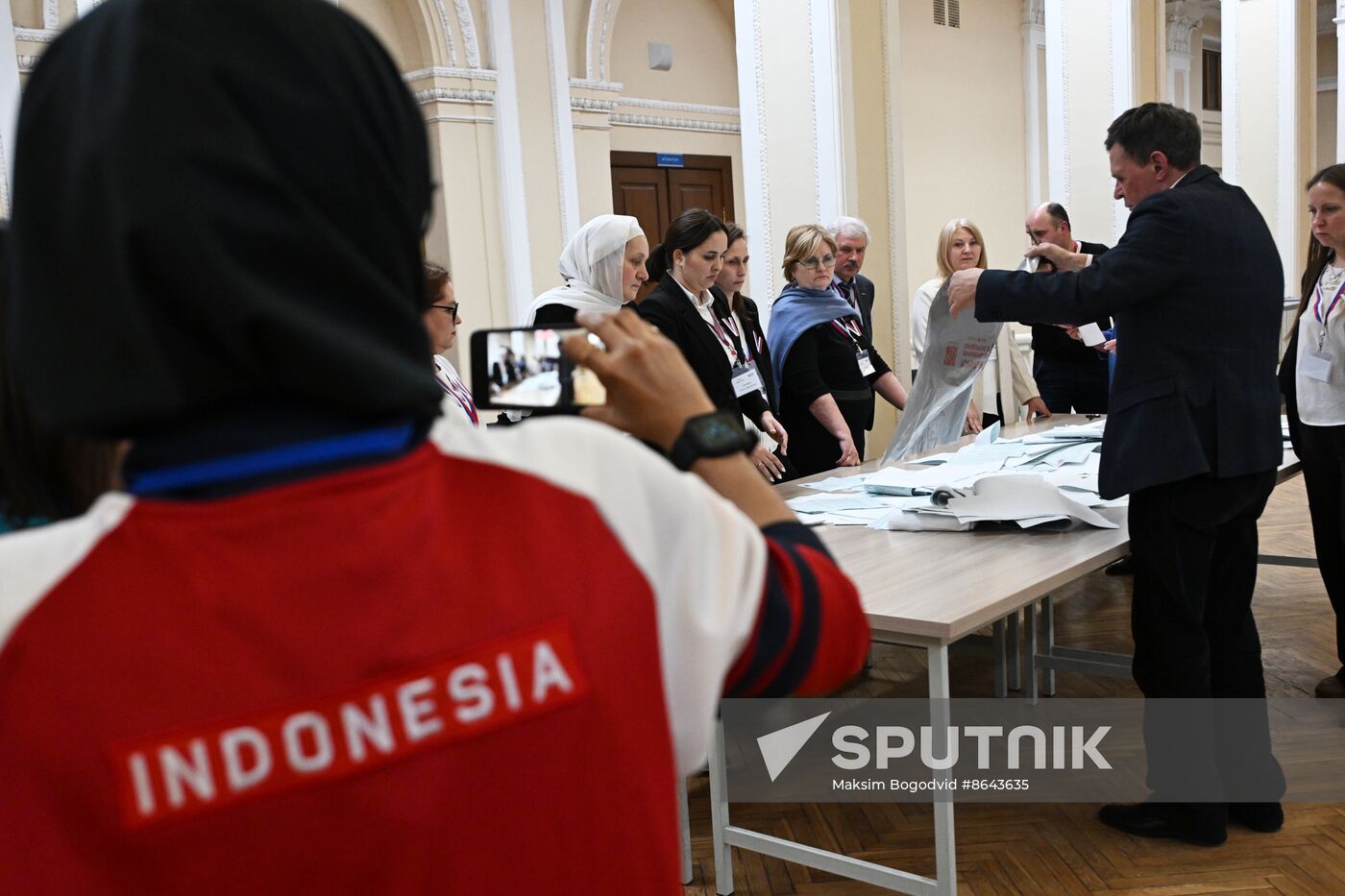 Russia Presidential Election Vote Counting