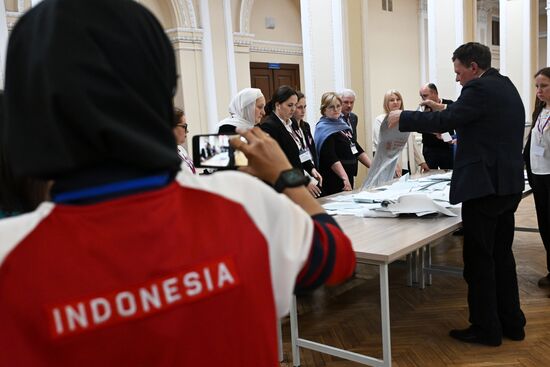 Russia Presidential Election Vote Counting