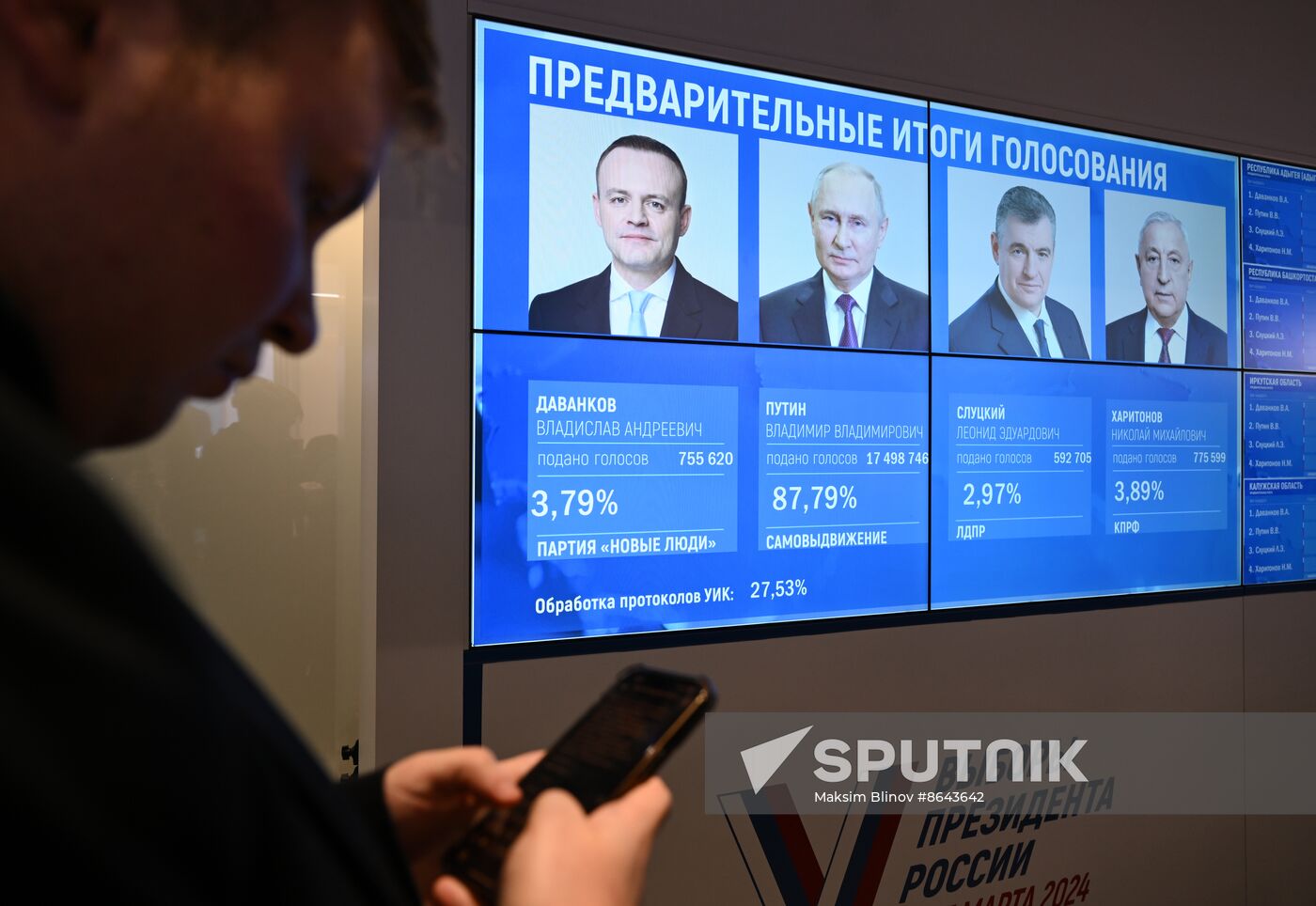 Russia Presidential Election CEC