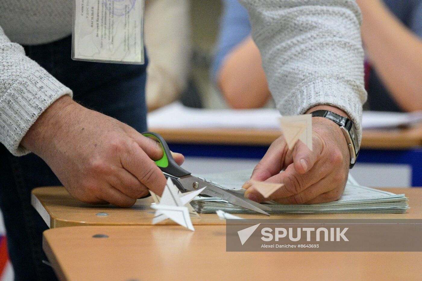 Russia Presidential Election Vote Counting