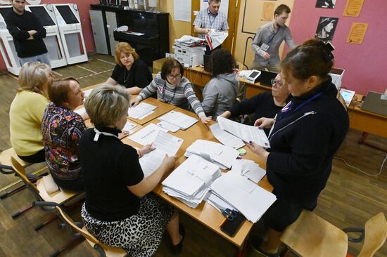 Russia Presidential Election Vote Counting