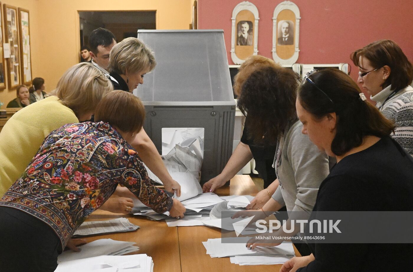 Russia Presidential Election Vote Counting