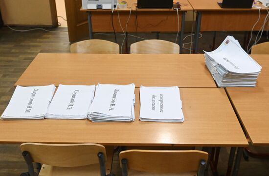 Russia Presidential Election Vote Counting