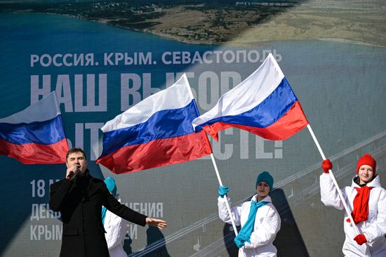Russia Regions Crimea Reunification Anniversary