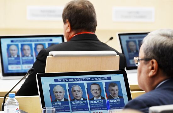 Russia Presidential Election Preliminary Results