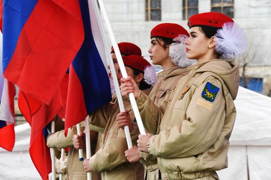 Russia Regions Crimea Reunification Anniversary