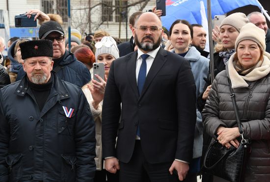 Russia Regions Crimea Reunification Anniversary