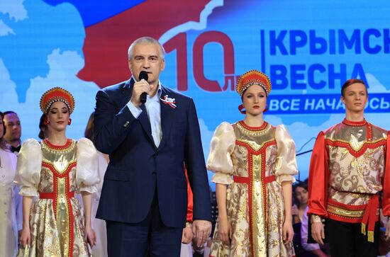 Russia Regions Crimea Reunification Anniversary