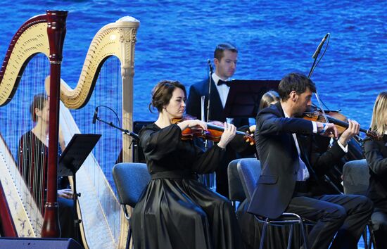 Russia International Exhibition and Forum. A concert involving the Sevastopol Symphony Orchestra. Location: Russia, Moscow. Author: Maksim Blinov/Sputnik. Russia EXPO. Sevastopol Symphony Orchestra in concert