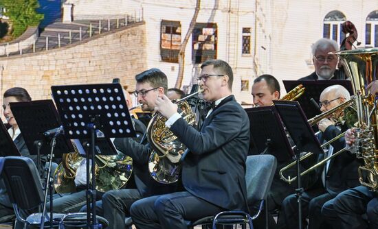 Russia International Exhibition and Forum. A concert involving the Sevastopol Symphony Orchestra. Location: Russia, Moscow. Author: Maksim Blinov/Sputnik. Russia EXPO. Sevastopol Symphony Orchestra in concert