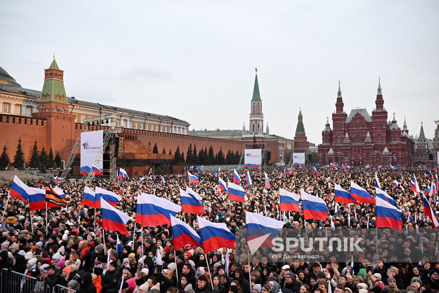 Russia Putin Crimea Reunification Anniversary