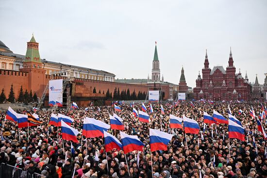 Russia Putin Crimea Reunification Anniversary