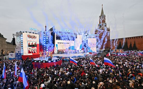 Russia Putin Crimea Reunification Anniversary