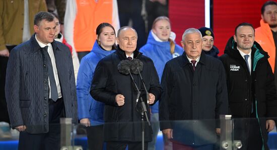 Russia Putin Crimea Reunification Anniversary