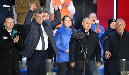 Russia Putin Crimea Reunification Anniversary