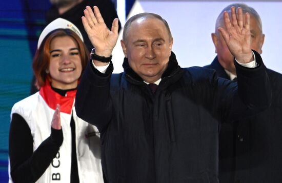 Russia Putin Crimea Reunification Anniversary