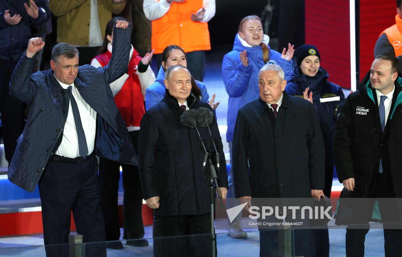 Russia Putin Crimea Reunification Anniversary