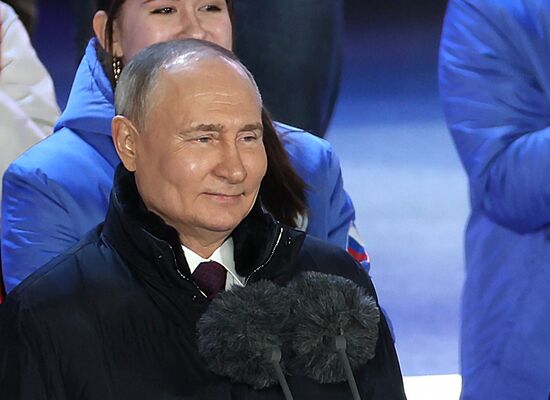 Russia Putin Crimea Reunification Anniversary