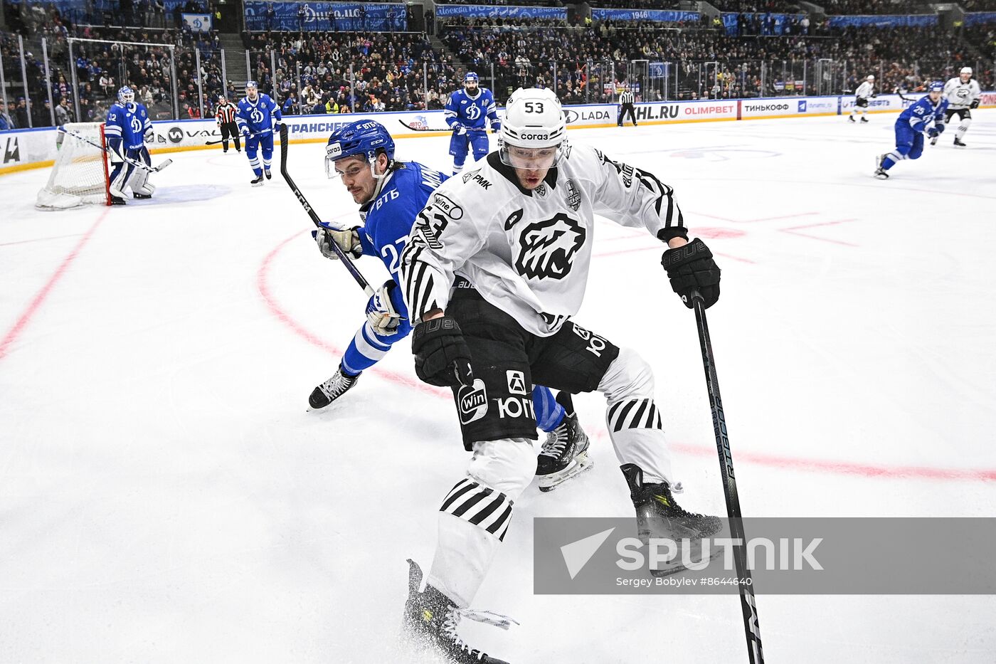 Russia Ice Hockey Kontinental League Dynamo- Traktor