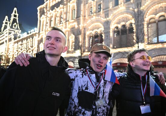 Russia Putin Crimea Reunification Anniversary