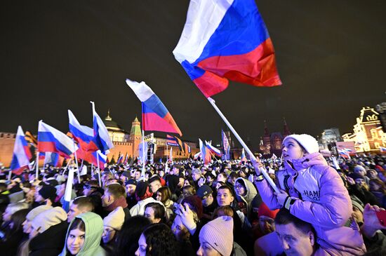 Russia Putin Crimea Reunification Anniversary