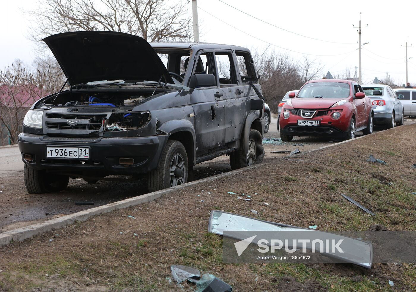 Russia Ukraine Military Operation Shelling