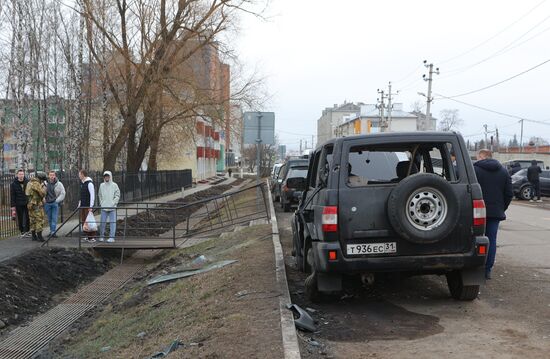 Russia Ukraine Military Operation Shelling