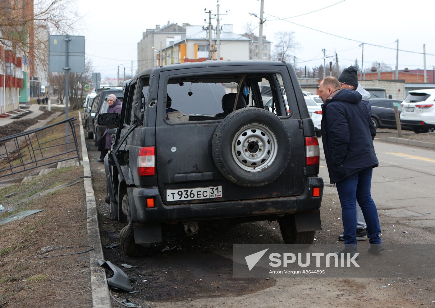 Russia Ukraine Military Operation Shelling