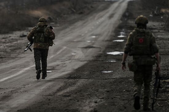 Russia Ukraine Military Operation Artillery Unit