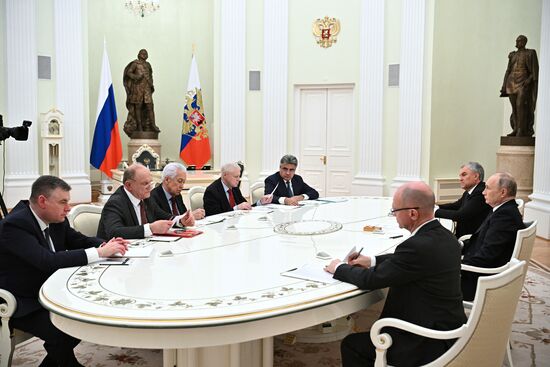 Russia Putin Parliament