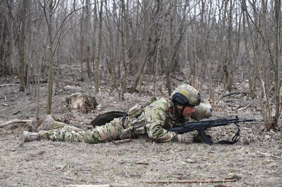 Russia Ukraine Military Operation Training